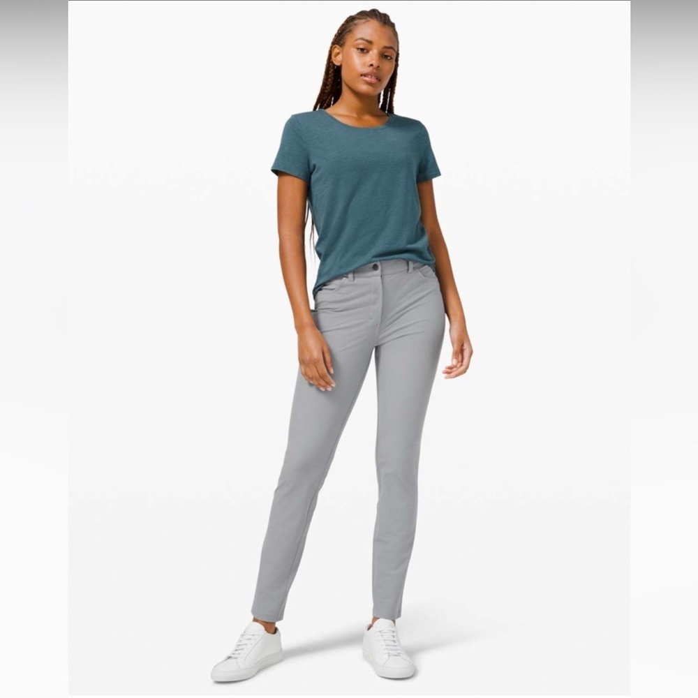 Lululemon City Sleek 5 Pocket Pant  Size 4 Rhino Grey